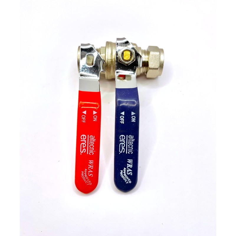 15mm Lever Valve Full BORE Action Ball Valve Compression Isolation