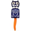 Kit Cat Klock Galaxy Blue White Bow Tie and Orange