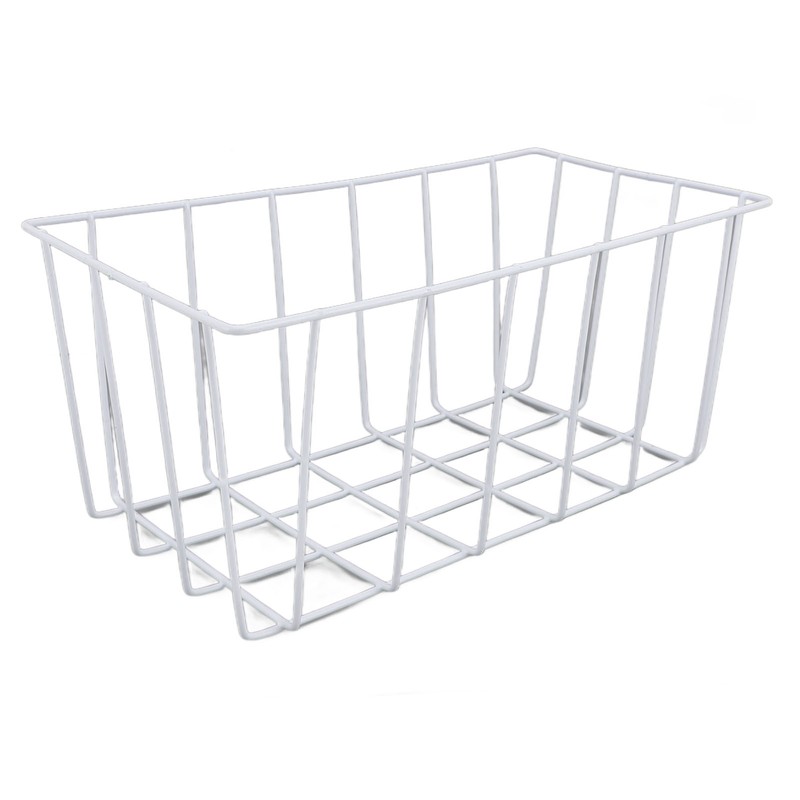Freezer Storage Basket Refrigerator Divider Organizer Bin Metal Wire Separation