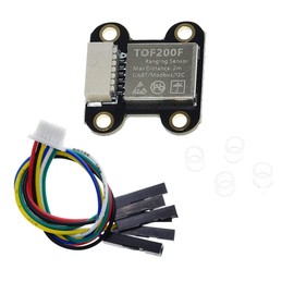 Hailege TOF200F VL53L0 TOF Sensor Flight Time Laser Distance Measuring Sensor Built-in MCU Algorithm with UART IIC I2C MODBUS Modes Measuring Distance 200 cm