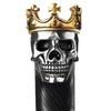 Asterom Handmade Wood Walking Cane for Men - Skull King