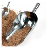 Lehman's Cast Aluminum Grain Scoop, 2 Cup 24 Oz Capacity