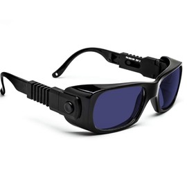 Model #300 Torching Safety Glasses, Cobalt Blue Shade 5
