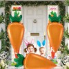 HADCKJA Carrot Balloons Easter Balloons Carrot Easter Foil Balloons for