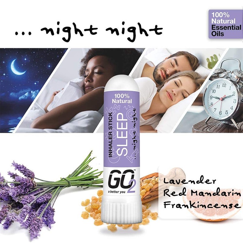 GO2 Inhaler Sleep Stick — Essential Oils for Convenient On-The-Go