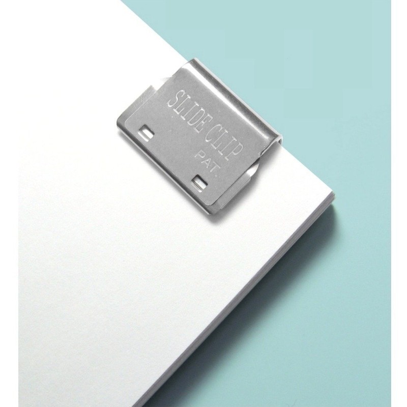 TOHKIN SC-S10S-3 Slide Clip, Small, Silver, 10 Pieces x 3