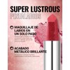 Erinde Lápiz Labial Mate con Purpurina Metálica, Tinte Labial Duradero,A03#