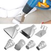 Heat Gun Nozzle Attachments 7pcs 35-40mm Shrink Wrap Heat Gun