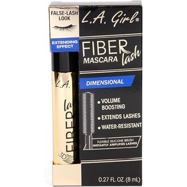 L.A. Girl Fiber Lash Mascara, Intense Black GMS645