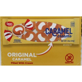 Goetze's Original Caramel Creams by Goetzes Candy Chewy Box of 20 Bars Bulk 2.37 LBS