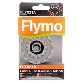 Flymo Genuine Contour XT/Auto/Auto Plus Strimmer Spool & Line Double Autofeed (FLY021A)