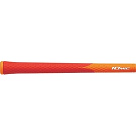 IOMIC Grip Series Sticky Opus Bi-color 1.8 CR No BL Unisex No Backline, Coral Red x Orange