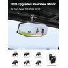 ZIDIYORUO UTV Rear View Mirror Compatible with Polaris Ranger Accessories