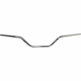 Emgo Flat Track Low 7/8in. Handlebar - Chrome, Handle Bar Size: 7/8in., Color: Chrome