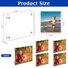 5 Pcs Mini Acrylic Picture Frames Clear Acrylic Photo Business