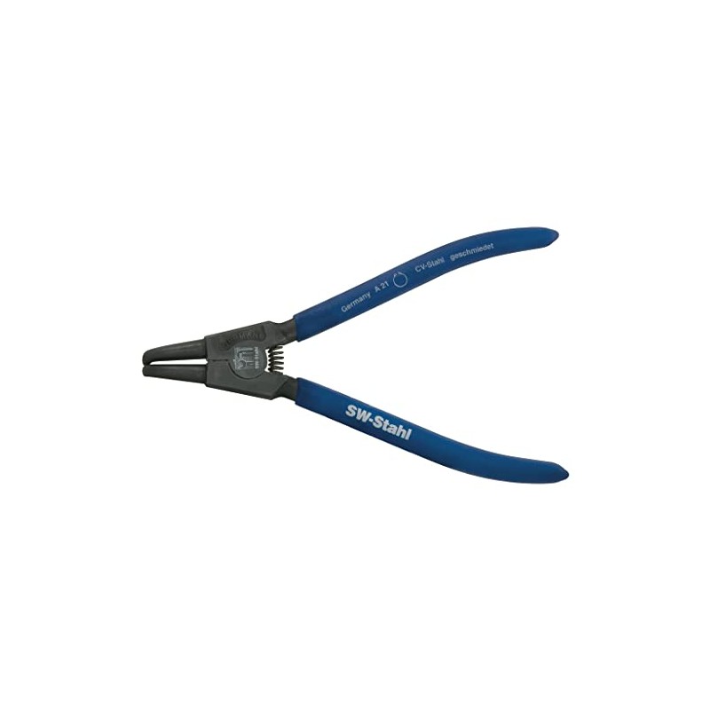 SW-Stahl 41302SB Circlip Pliers 175 mm, Curved, Exterior, Snap Ring