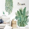 WAFT YEARN Hanging Vine Ivy Wall Decals Tropical Leaf Monstera