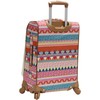 Lily Bloom Carry On Expandable Design Pattern Luggage With Spinner