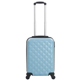 LJLB Stylish Hardcase Trolley for Secure Travel, Lightweight and Durable, Mobility with 360° Castors, Blue