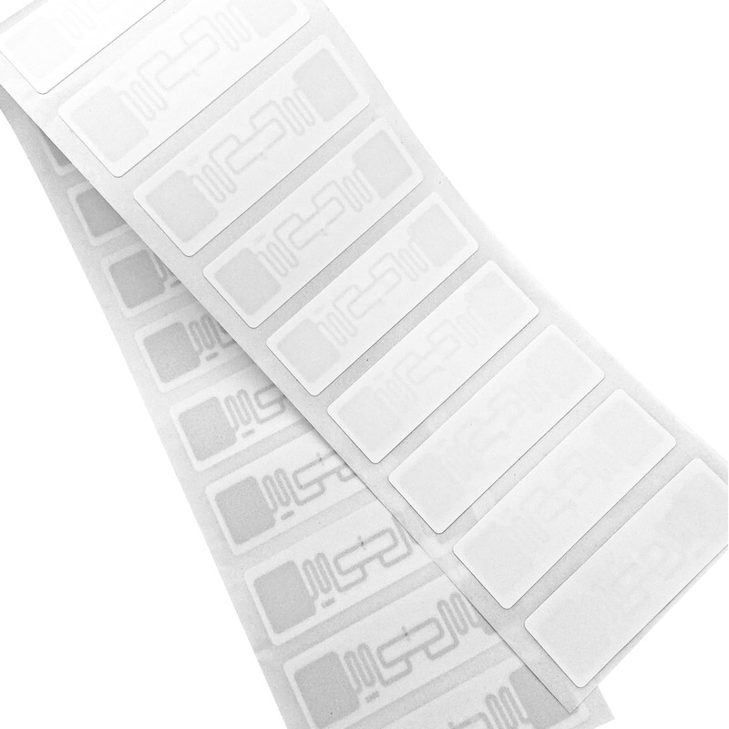UHF RFID Tag Sticker, Rewritable Adhesive Inlay Label,AZ9662 73x20mmI SO18000-6C