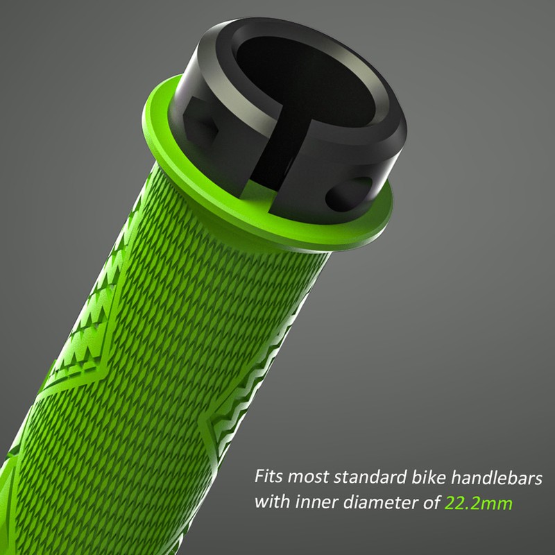 Shockproof Bike Handlebar Grips 22.2mm Bicycle Grips Non-Slip Soft Handlebar