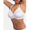 DORINA Women's Monica Moulded Soft Cup Bra Everyday, White, 40B