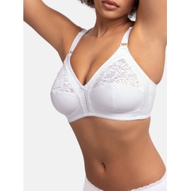DORINA Women's Monica Moulded Soft Cup Bra Everyday, White, 40B