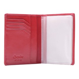 Esquire Silk 02 Passport Case Red, red, rfid wallet
