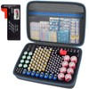 Battery Organizer Storage Holder Case Box with Tester Checker BT-168.