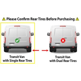 Custom Fit Carpet Floor Mats for Ford Transit Passenger Vans (2015–2026 15 Passenger-Single Rear Tires) – Non-Slip, Heavy Duty, 20oz Nylon Carpet, Made in USA – Full Coverage by Auto Mat Store– Black