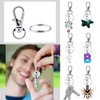 Key Ring Stainless Steel Small 320 Pieces Carabiner Key Ring