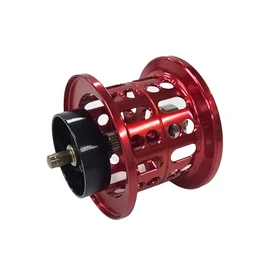 Compatible with VISPREA Daiwa DAIWA 21 22 ALPHAS ALPHAS SV TW Bait Reel Replacement Spool Shallow Groove Spool Ceramic Bearing Shallow Spool Baitfiness Spool yu390 (Red)