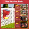 ChunHee Solar Outdoor Motion Sensor Alarm 4 Working Mode Motion