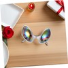 Baluue 2 Sets Lens Sunglasses Antenna Headband Set Fun Party