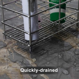 Dseap Toothbrush Holder, Electric Toothbrush Holder - Antibacterial Stainless Steel Tooth Brush Holders, Toothpaste Holder Organizer Stand Caddy for Bathroom, Silver, 2Packs