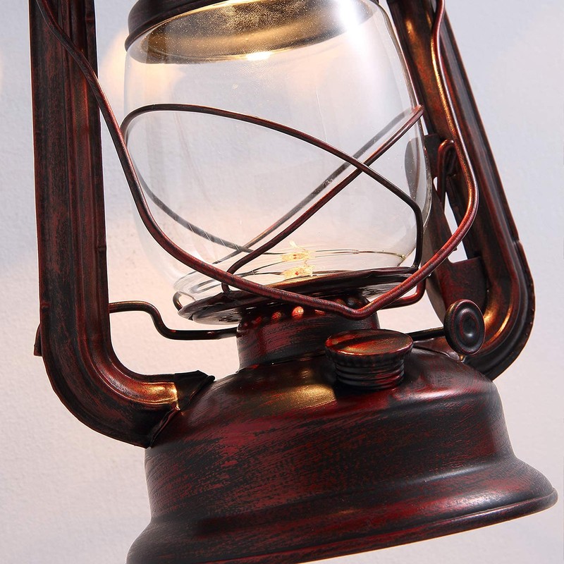 Rustic Wall Sconce Lantern Light, Vintage Wall Light Fixture with