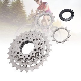 VGEBY 6 Speed Bike Cassette Sprocket Robust Design Bicycle Cassette Flywheel Bicycle Cassette Flywheel Optimized Performance Bicycle / Aluminum Alloy 4 Pcs