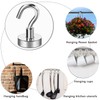 E BAVITE Strong Magnetic Hooks, 30Lbs Magnetic Hooks Neodymium Magnets