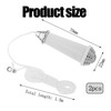 Syylqyr 2 Pcs Bathroom Light Pull Cord Handle, Bathroom Pull