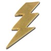 STOCKPINS Lightning Bolt Lapel Pin - Gold