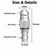 Sewer Jetter Nozzle Kit for Pressure Washer Use – Stainless