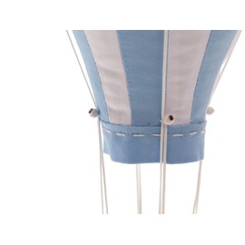 Hanging Textile Baby Blue Hot Air Balloon Kid Nursery Children Room Decor Baby Shower Gift Large 12 in