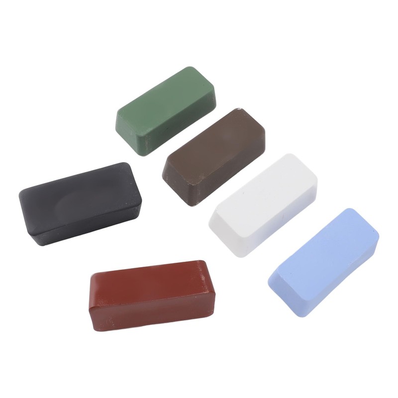Metal Polishing Wax, Multifunctional Solid Metal Polishing Stick, 6 Pieces