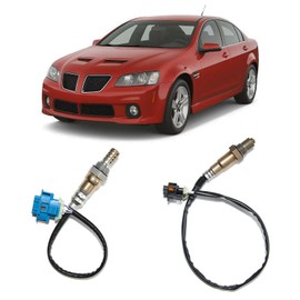 2PCS Oxygen Sensor (O2 Sensor) Upstream&Downstream Replacement for Pontiac G8 3.6L V6 2008 2009 (Engine Code LY7) Sensor de oxígeno
