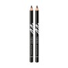 Renova Lapiz Delineador Duo Parpados y Cejas, color Negro, 2.2