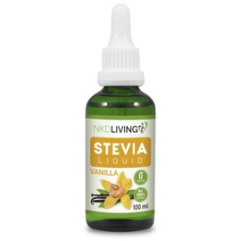 NKD Living Pure Stevia Liquid Drops (Vanilla 100ml)