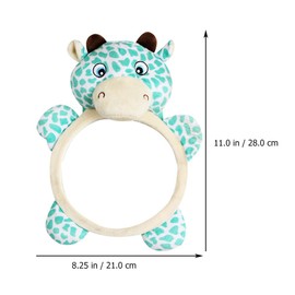 Abaodam Baby Safety Mirror Newborn Seat Car Monitor Stroller for Newborn Car Rear View Mirror Baby Car Mirror Baby Carseat Car Seat Baby-in-sight Plush Toddler Endoscopy Rearview Mirror