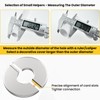 Wall Split Flange, HONSNKS 3Pcs Self Adhesive Round Escutcheon Plate