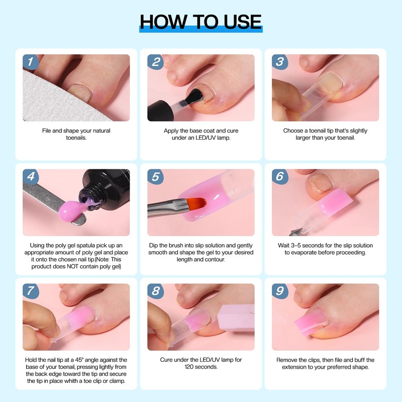 Morovan Nail Polygel Slip Solution: Salon-Grade Slip Liquid & Dual