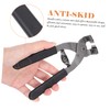 OHPHCALL Steel Leather Hole Punch Tool Durable Rhombus Punching Pliers